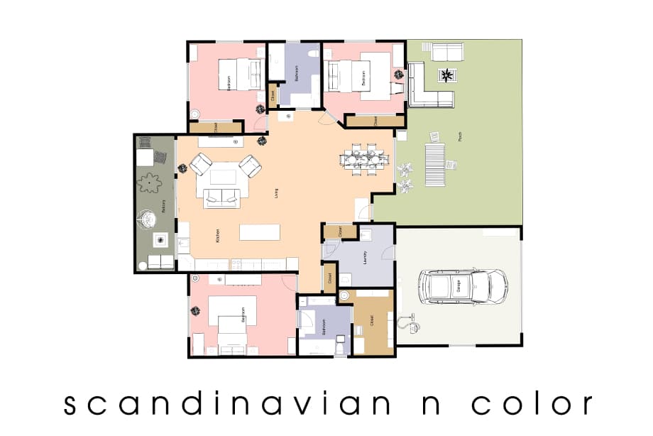2D/3D Floorplanner example