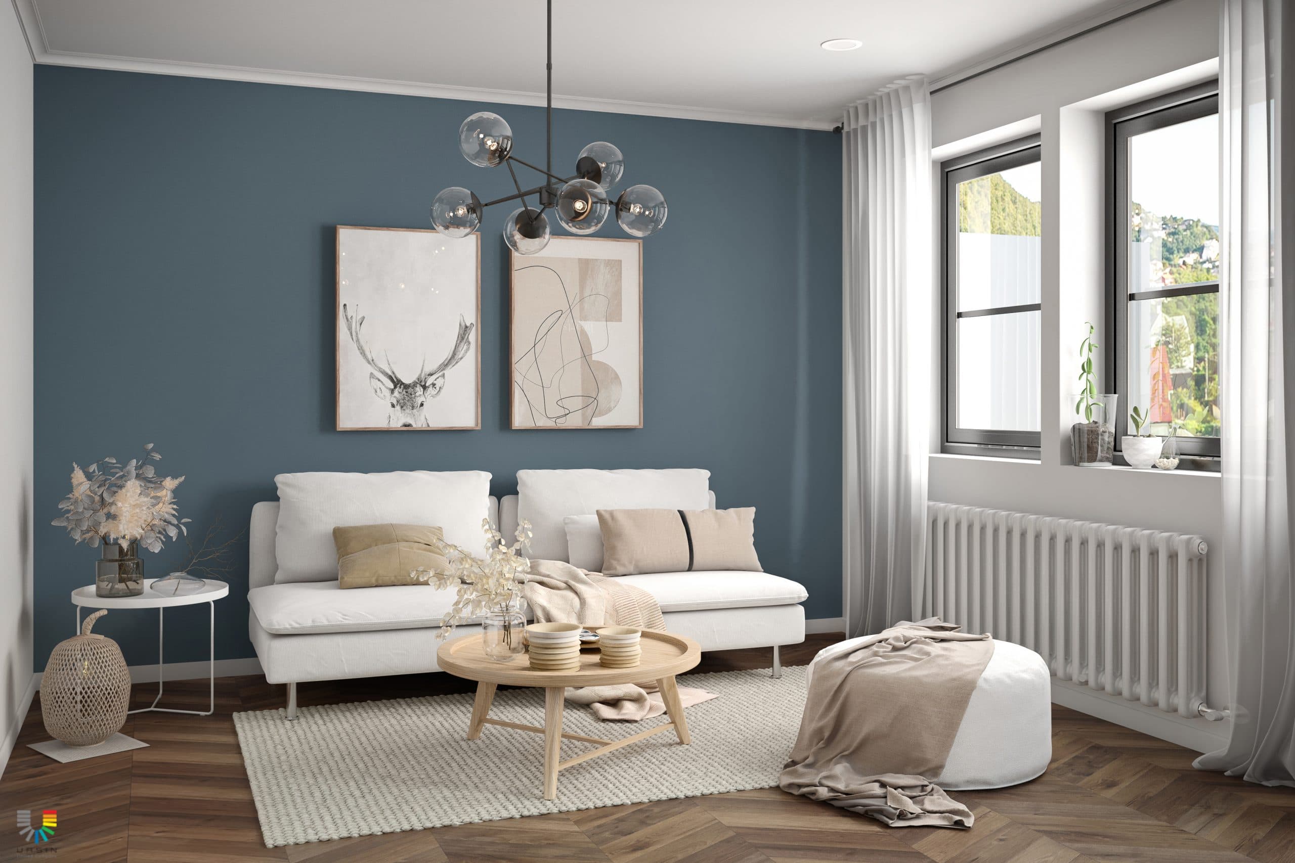Interior 3D illustration service