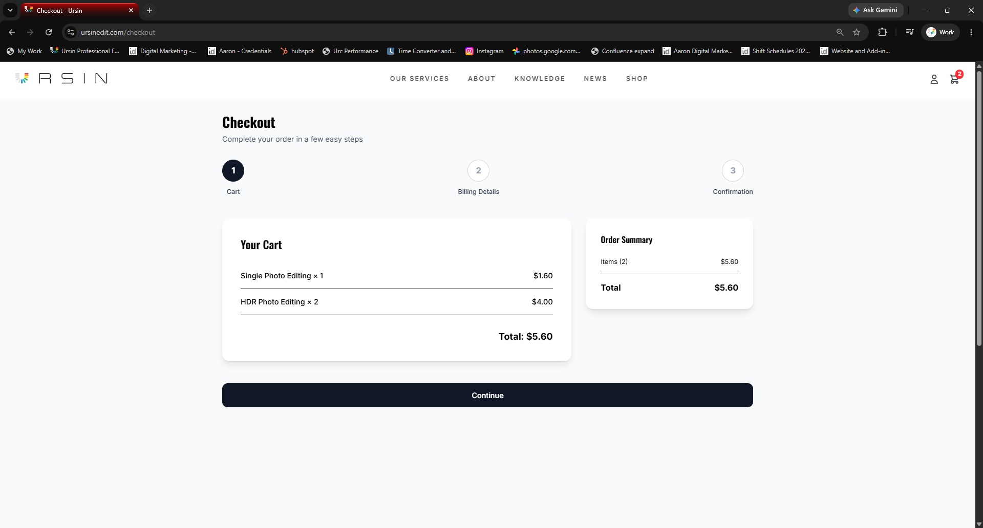 Enter assignment and input-material details